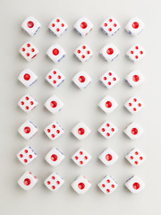 center red cross pattern