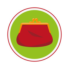 wallet money isolated icon vector illustration design