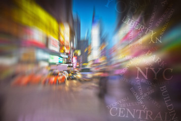 Fototapeta na wymiar NYC Times Square