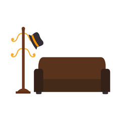 workplace accesories flat icons vector illustration design