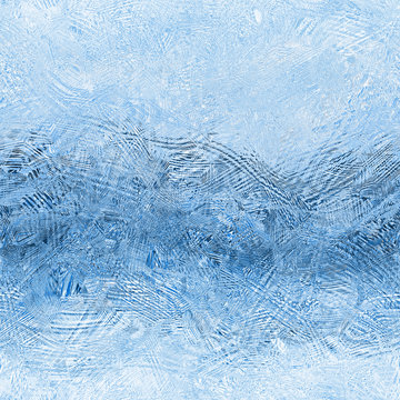 Seamless clear ice pattern  