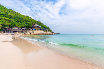Haad Rin beach. Venue of the famous Full Moon Party. Koh Phangan. Thailand.