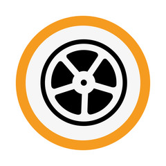 Obraz premium gear machine isolated icon vector illustration design