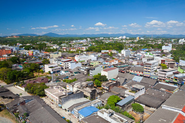 Fototapeta premium Trang Cityscape Thailand
