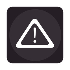 alert symbol isolated icon vector illustration design