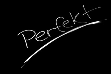 Tafelbild Perfekt