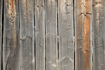 Wood texture plank grain background, wooden wall