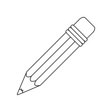 conotur pencil icon stock image, vector illustration design