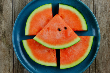 Watermelon slice.