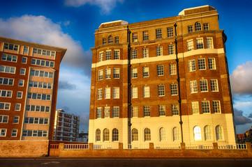 Buildings in Brighton,England