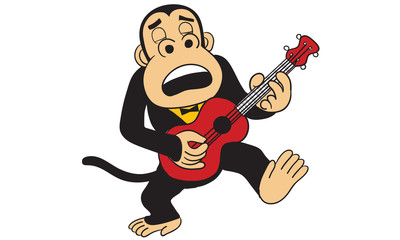 monkey action, monkey emotion