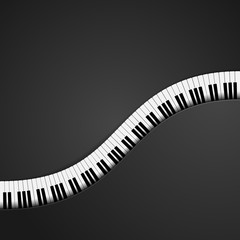 piano wave background © Felix Pergande