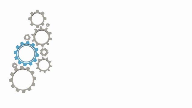 Gears with text website is under construction 