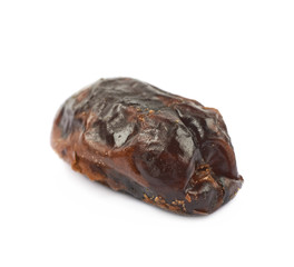 Dried date fruit isolated