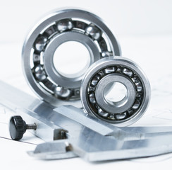 calipers with bearing