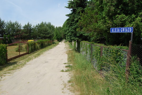 Grabow, Aleja Gwiazd.