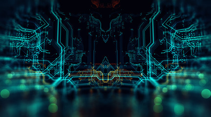 Technology background/Technology background of the abstract computer motherboard, can be used in the description of technological processes, science. Can be used as digital dynamic wallpaper.