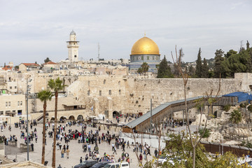 The Western Wall,Temple Mount, Jerusalem