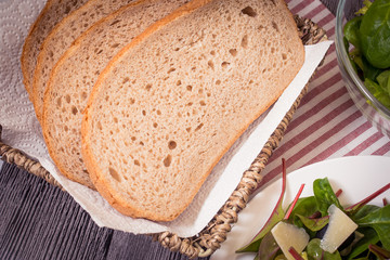  ​​bread in the basket