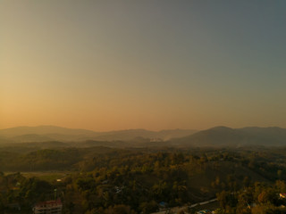 Mountain landscape of beautiful