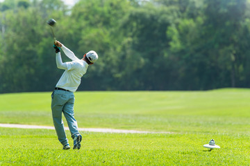 Golf Swing Isolated