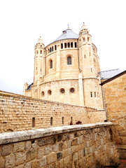 Fototapeta na wymiar The church in Jerusalem