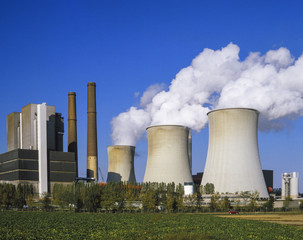 Coal-fired power plant Weisweiler, North Rhine-Westphalia, Germany, Europe