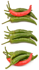 Hot chili peppers
