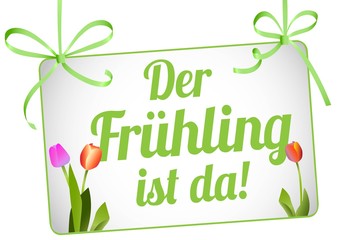 Der Frühling ist da 