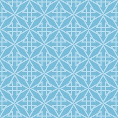 Tile vector pattern or blue background