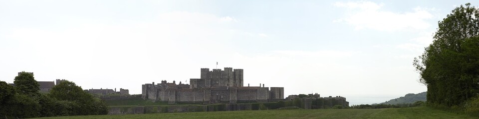 Dover Castle von Norden