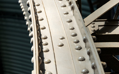 Steel Construction, Detail of Curved Beam, Strong Girder