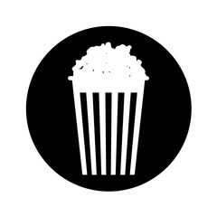 pop corn isolated icon vector illustration design