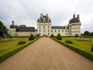 Fototapeta na wymiar Schloss von Valencay, Region Centre-Val de Loire, Département Indre, Valencay, Frankreich
