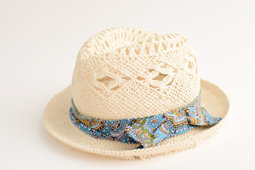 おしゃれな麦わら帽子