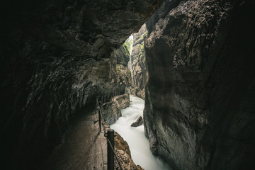 Die Partnachklamm in Garmisch-Partenkirchen