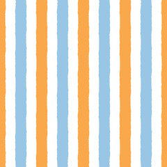 Vertical stripes painted with a brush. Seamless pattern.