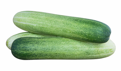 Cucumber isolated on white background