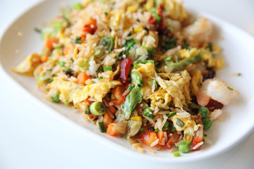 Shrimps fried rice , Chinese food