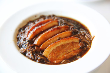 Boiled belly pork Chinese food style