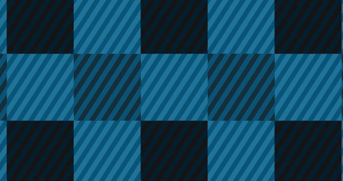 Looping Light Blue Flannel Background