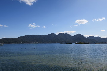 宮島-対岸からの眺め-