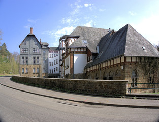 Das Waldkrankenhaus in Rosbach, Gemeinde Windeck