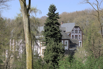Das Waldkrankenhaus in Rosbach, Gemeinde Windeck