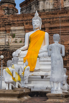 Buddha statue in Ayutthaya, Thailand