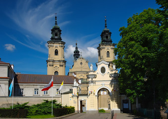 Fototapeta na wymiar Dominican church in Jaroslaw. Poland
