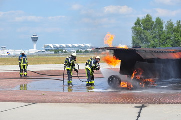 Flugzeugbrand