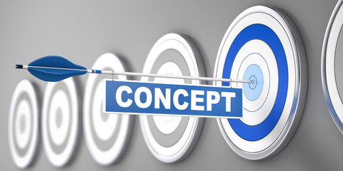 concept / Target / 3d