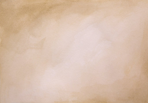 Brown watercolor background - abstract texture