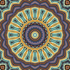 Abstract round pattern